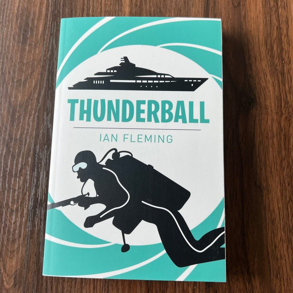Thunderball Ian Fleming James Bond Paperback Arcturus Edition 2023